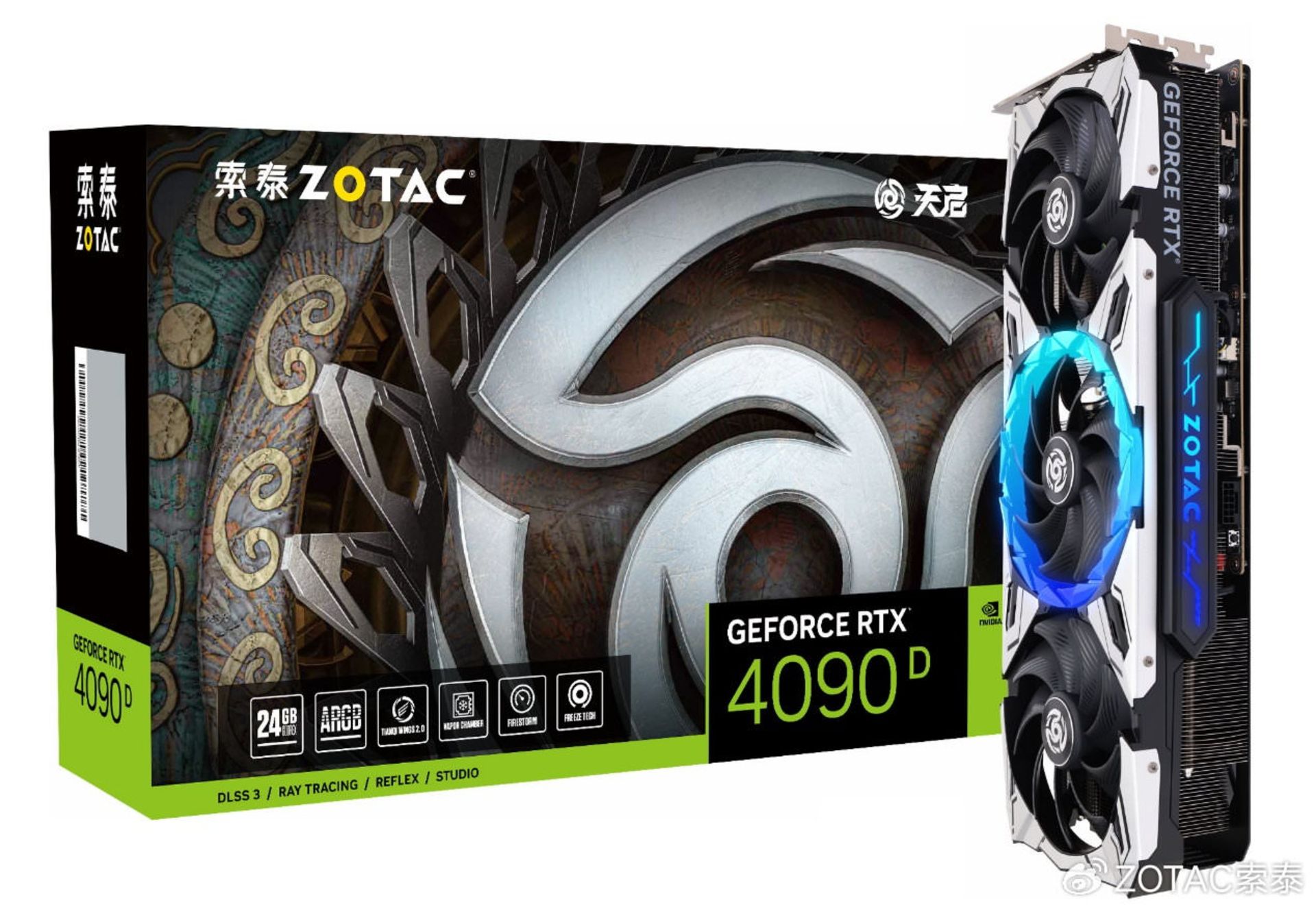 مدل سفارشی RTX 4090D از Zotac