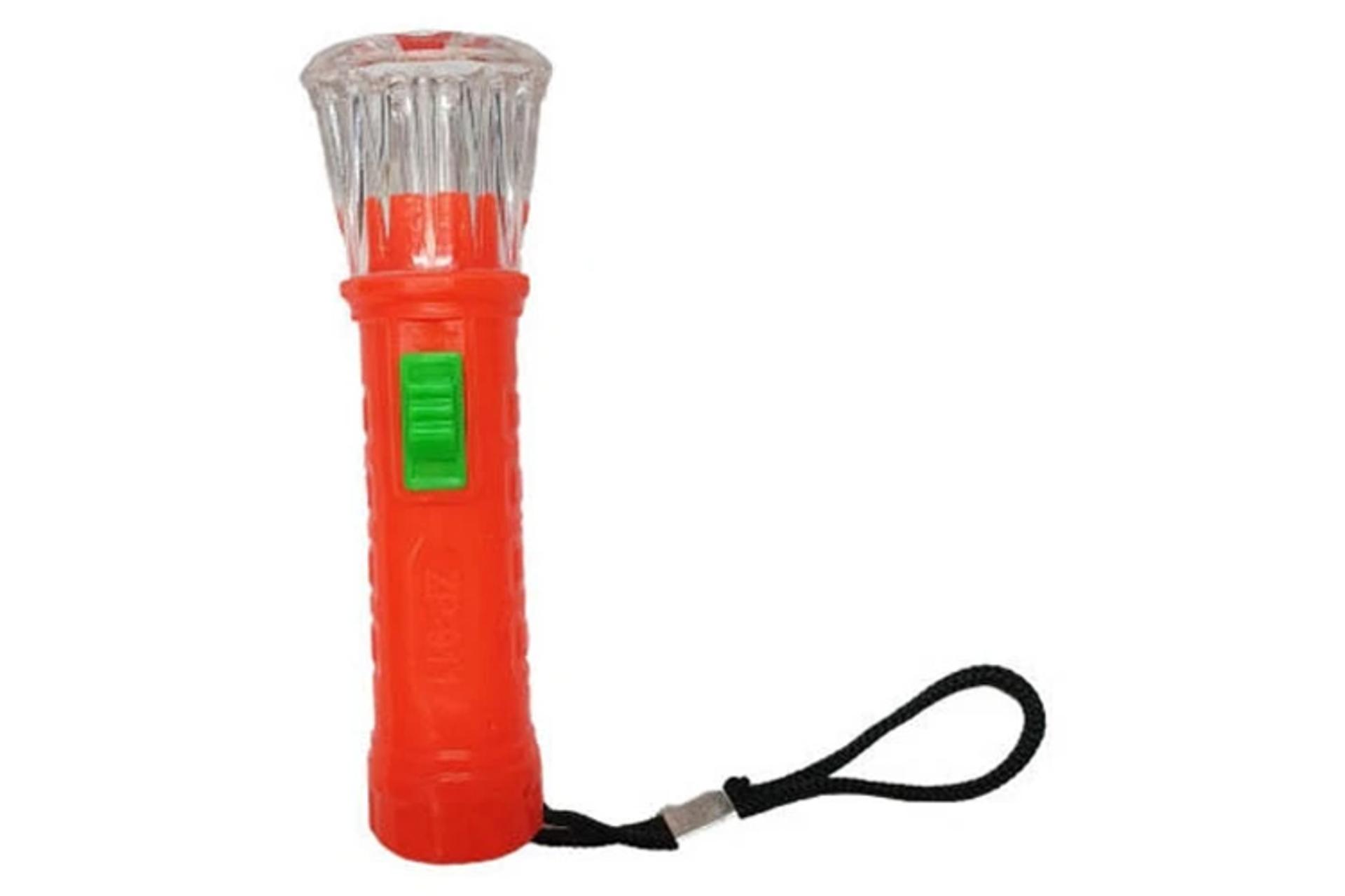 چراغ قوه ZP-911 رنگ نارنجی