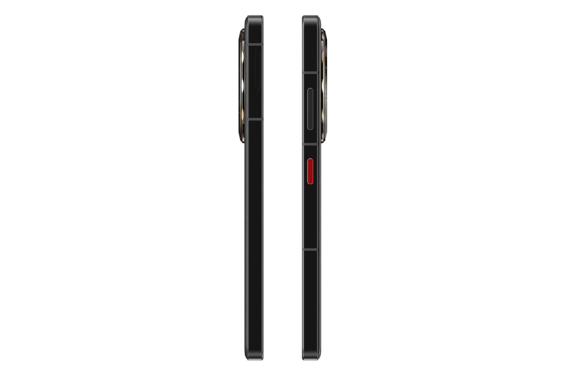 لبه های کناری گوشی موبایل اکسون 60 اولترا زد تی ای / ZTE Axon 60 Ultra