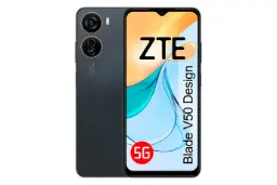 پنل جلو و پشت گوشی موبایل بلید V50 Design زد تی ای خاکستری تیره / ZTE Blade V50 Design