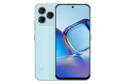 پنل جلو و پشت گوشی موبایل بلید V80 Design زد تی ای آبی روشن / ZTE Blade V80 Design
