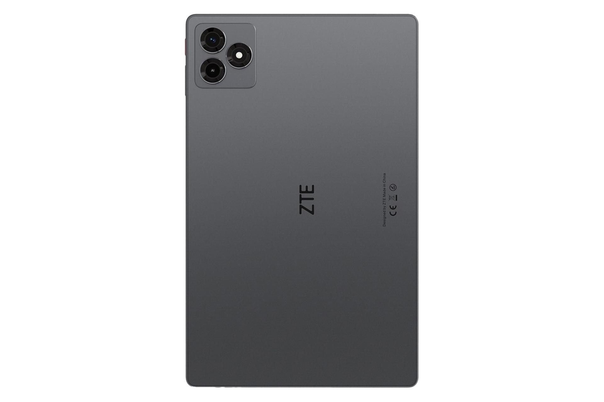 نمای پنل پشت تبلت Blade X1001 زد تی ای / ZTE Blade X1001 با نمایش لوگو و دوربین