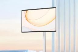 نمای جلو تلویزیون قابل حمل زدتی‌ای Freescreen F10