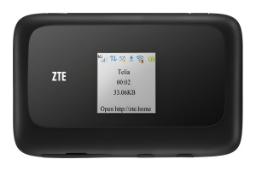 زد تی ای MF910 MF910V نمایشگر روشن