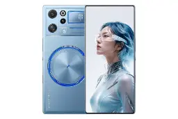 گوشی موبایل نوبیا رد مجیک 12 پرو زد تی ای آبی / ZTE nubia RedMagic 12 Pro