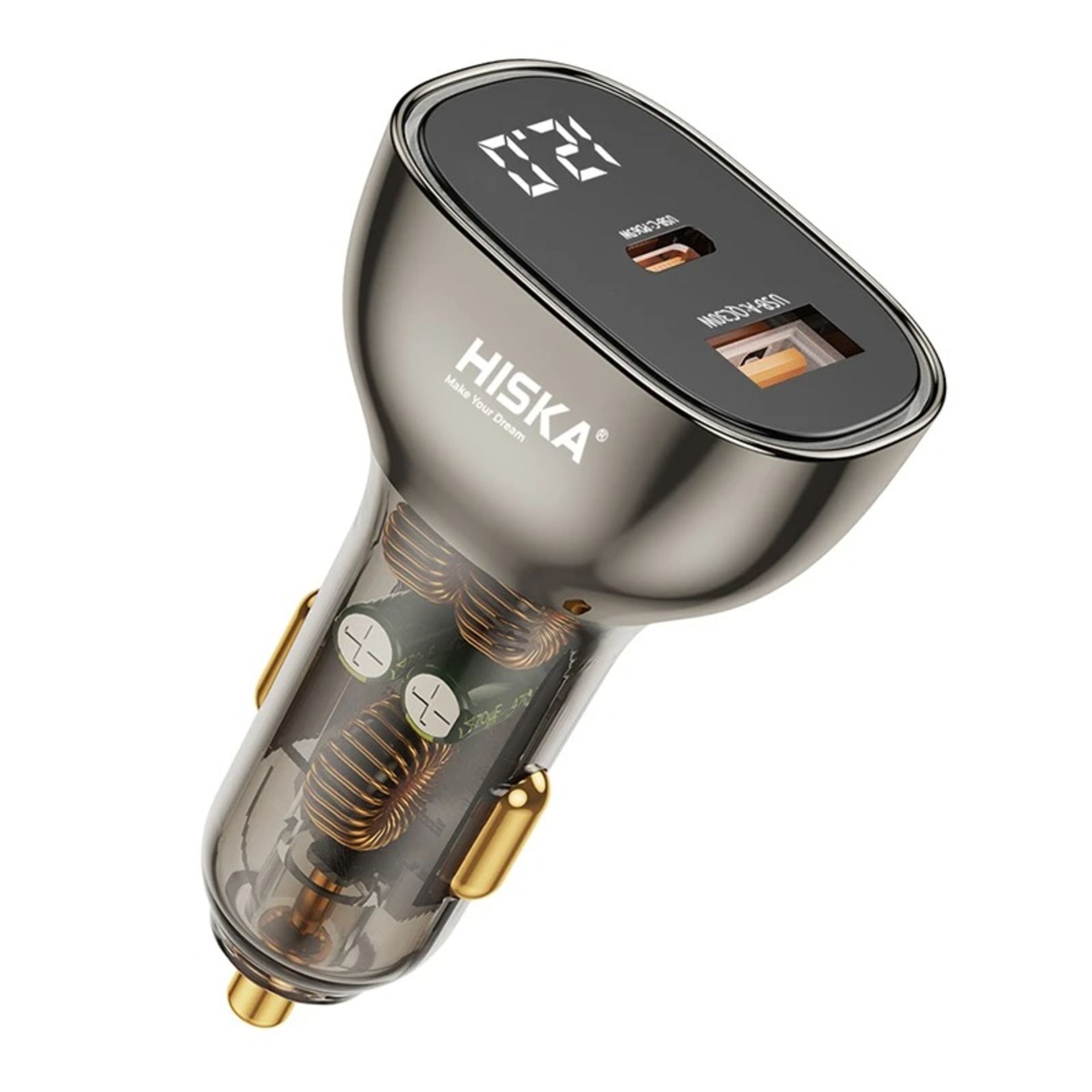 شارژر فندکی هیسکا